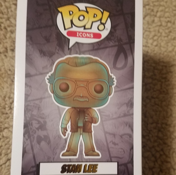 Stan Lee Patina Funko Pop New - Picture 4 of 4